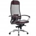 Кресло Samurai SL-1.02 сетка/кожа, темно-бордовый - оптово-розничная продажа