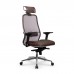 Кресло Samurai SL-3.041 MPES сетка/кожа, светло-коричневый - оптово-розничная продажа в Москве