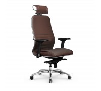 Кресло Samurai KL-3.04 MPES кожа, светло-коричневый 
