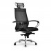 Кресло Samurai SL-2.05 MPES сетка/кожа, черный плюс - оптово-розничная продажа в Москве