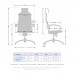 Кресло Samurai KL-2.041 MPES кожа, серый - оптово-розничная продажа в Москве