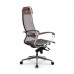 Кресло Samurai S-1.041 MPES сетка/кожа, темно-коричневый - оптово-розничная продажа в Москве