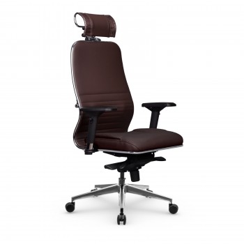 Кресло Samurai KL-3.041 MPES кожа, темно-коричневый - оптово-розничная продажа в Москве