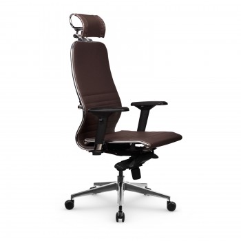 Кресло Samurai K-3.041 MPES кожа, темно-коричневый - оптово-розничная продажа в Москве