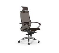 Кресло Samurai L2-5K - TS /Kc00/Nc00/K2cL/H2cL-3D(M06.B32.G11.W03) (Темно-коричневый)