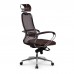 Кресло Samurai SL-2.041 MPES сетка/кожа, темно-коричневый - оптово-розничная продажа в Москве