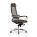 Кресло Samurai SL-1.04 MPES сетка/кожа, светло-коричневый - оптово-розничная продажа в Москве