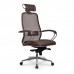 Кресло Samurai SL-2.041 MPES сетка/кожа, светло-коричневый - оптово-розничная продажа в Москве
