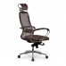 Кресло Samurai SL-2.041 MPES сетка/кожа, светло-коричневый - оптово-розничная продажа в Москве