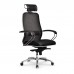 Кресло Samurai SL-2.04 MPES сетка/кожа, черный плюс - оптово-розничная продажа в Москве